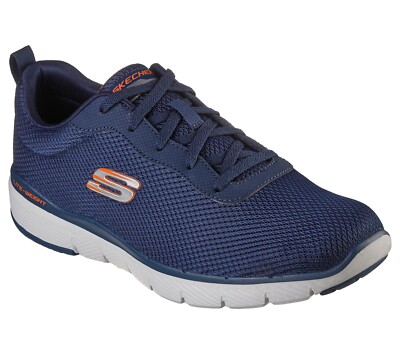 Skechers Flex Advantage 3.0 - Base Line - Navy / Blau Textil