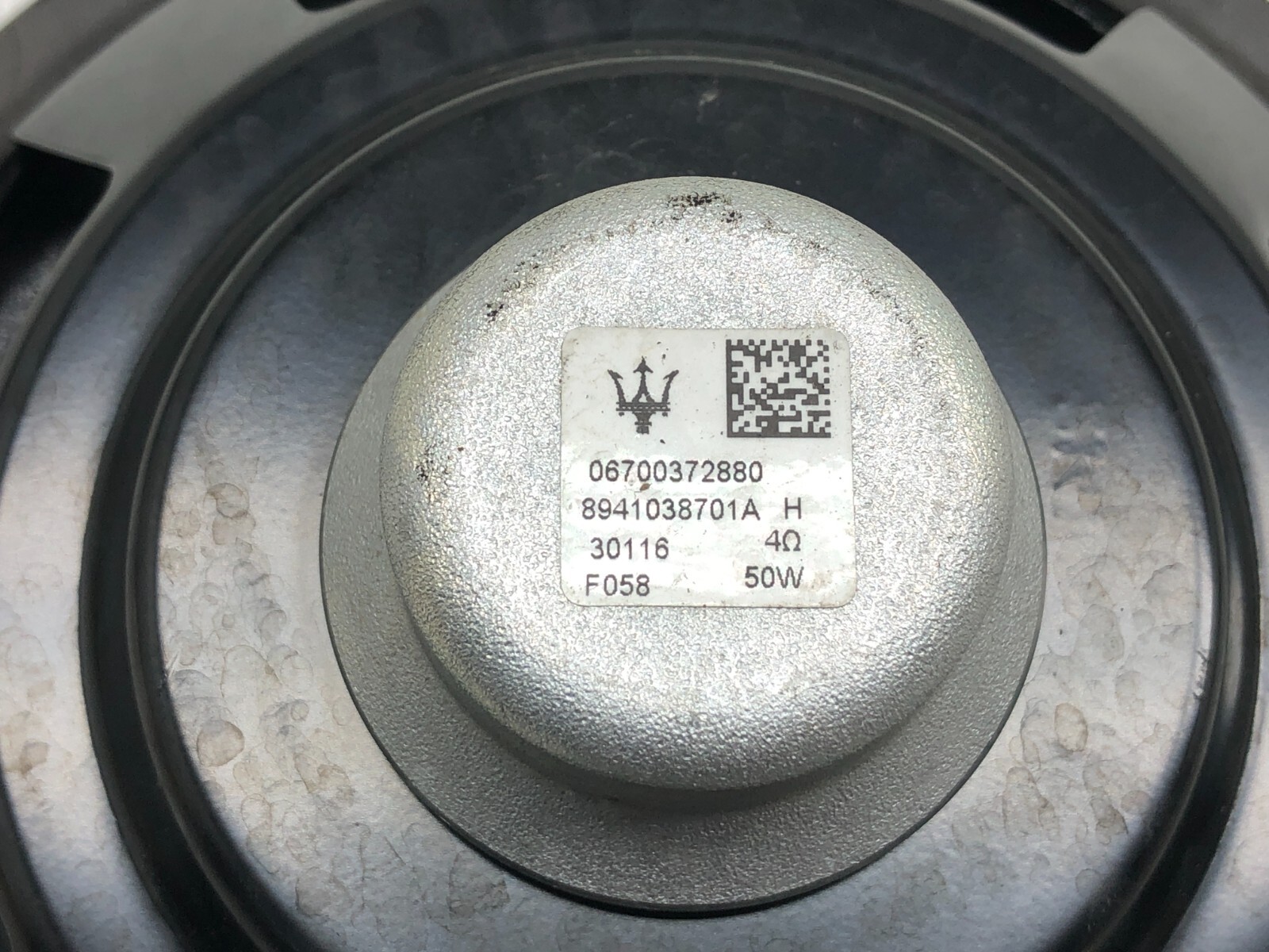 2017-2022 MASERATI LEVANTE DOOR AUDIO SPEAKER OEM.
