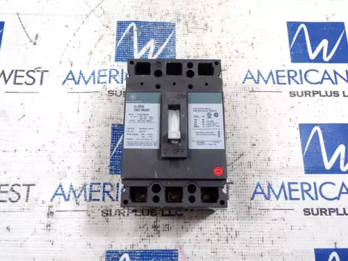 THED136015 GE 15 amp 600 volt 3 Pole 25kA@480V THED Circuit Breaker- TESTED