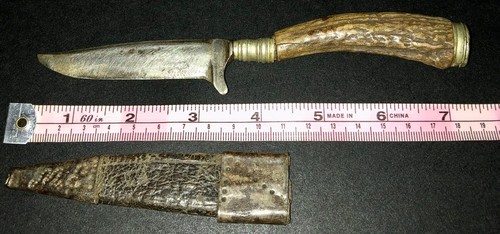 Original WW1 WW2 German Fighting Knife Uniform Personnel Item Field Gear Dagger - Picture 3 of 11
