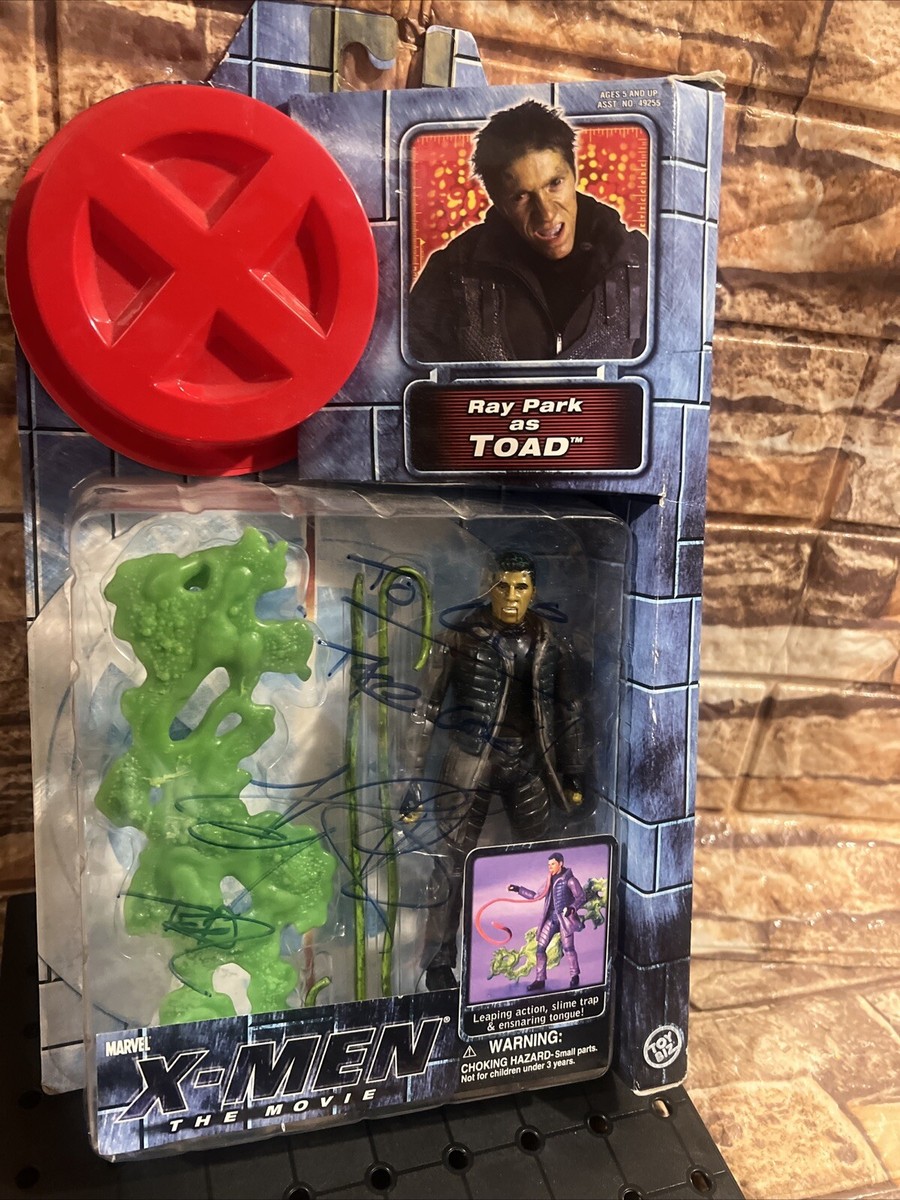 XMEN TOAD役レイパークサイン入りポートレート Autographed Marvel 2000 X-Men The Movie Ray Park as Toad