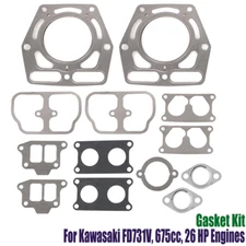 13PCS GASKET KIT (AS SHOWN) FOR KAWASAKI FD731V, 675cc, 26 HP ENGINES, 9D30A