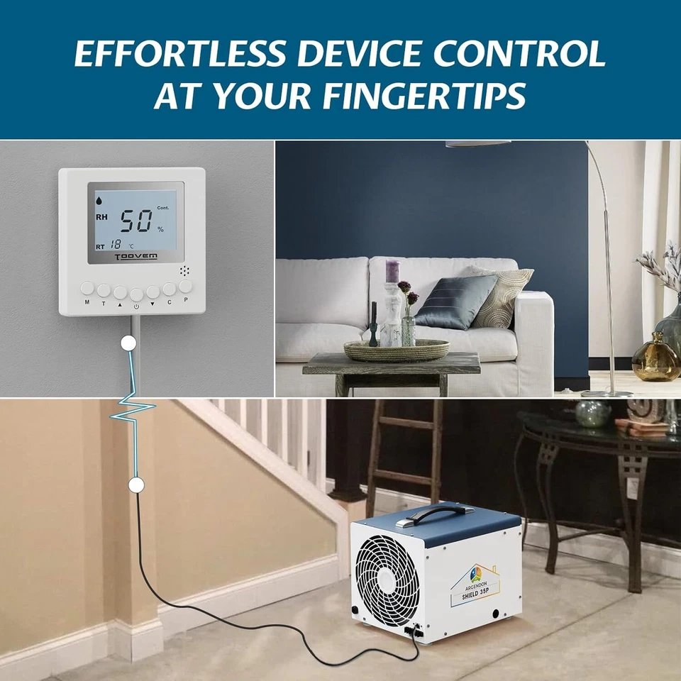 ALORAIR Dehumidifier Remote Controller Digital Humidity Temperature Control - Image 3 of 4