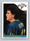 1985 Topps Hockey Mark Johnson #44