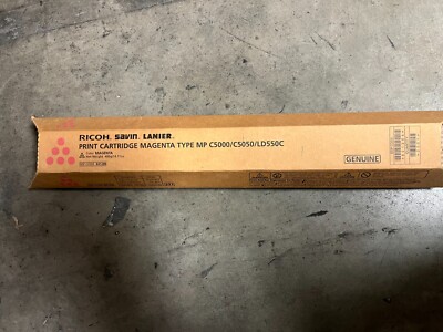 Genuine Ricoh Savin Lanier Toner 841286 Magenta New Sealed