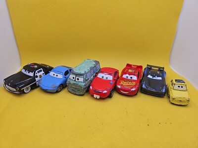 Disney Pixar Cars Lightning McQueen Konvolut 7 Autos - siehe Bilder 