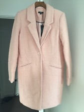 Therapy Women's Boucle Coat, Nude/pink, Size Uk 12
