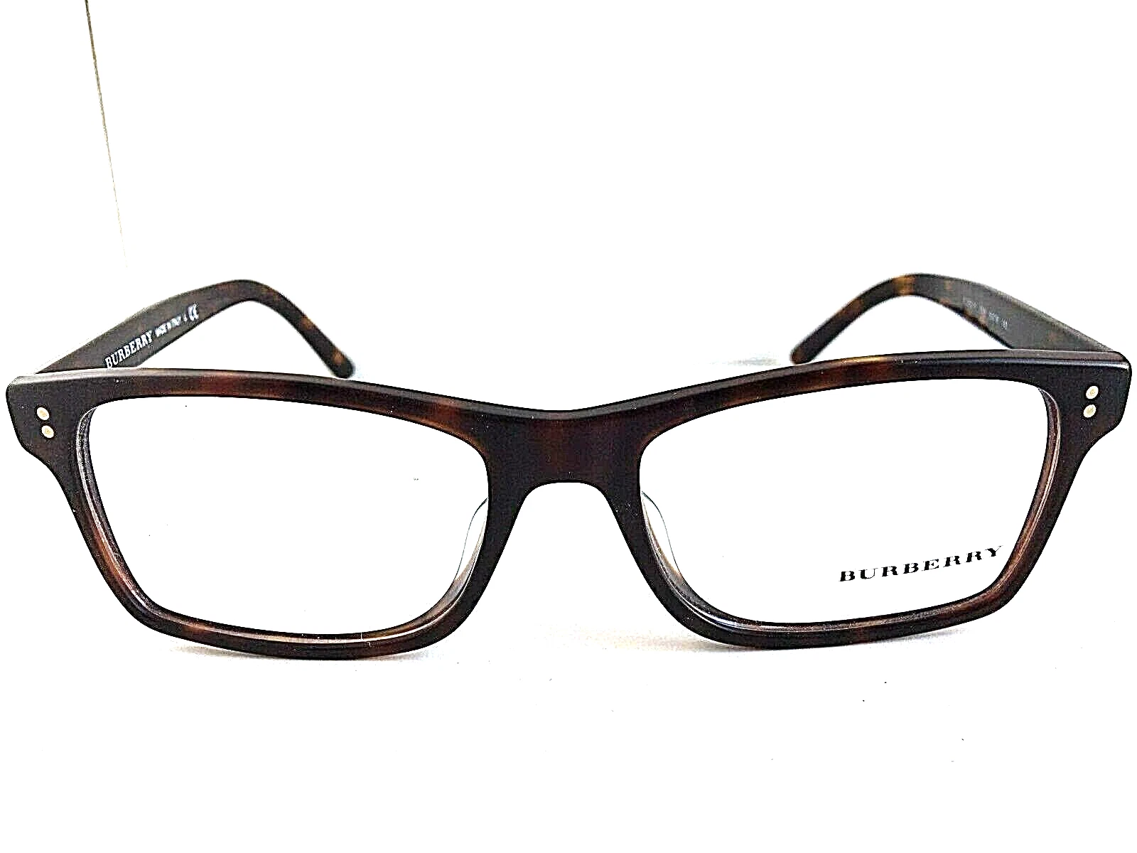 New BURBERRY B 2222 F 3536 55mm Tortoise Rx Men’s Women’s Eyeglasses Frame Italy