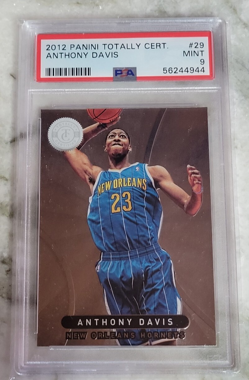 2012-13 Panini Totally Certified Anthony Davis RC #29 - PSA 9 MINT Rookie