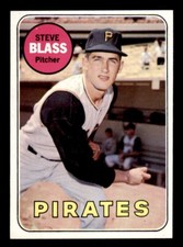 1969 Topps Baseball #104 Steve Blass NM/MT *e1