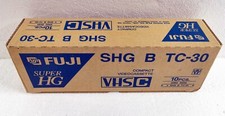 10 Fuji VHS-C Pro Premium High Grade Camcorder 30 min Video Cassettes - JAPAN