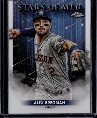 2022 Topps Chrome Alex Bregman Stars of MLB Insert Card - Houston Astros - Image 1 of 2