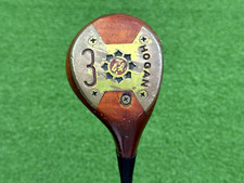 BEN HOGAN MODEL 306-W Persimmon 3 Fairway Wood Right Handed Steel "M" Flex