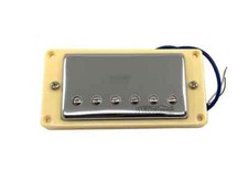 Wilkinson MWCHB Covered Humbucker Bridge Pickup - Chrome