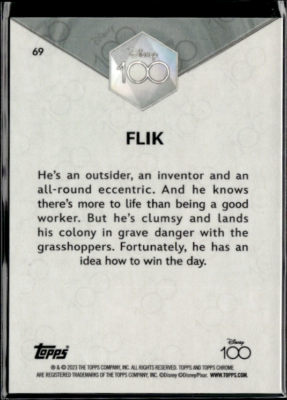 2023 Topps Chrome Disney 100 Card #69 Flik | eBay