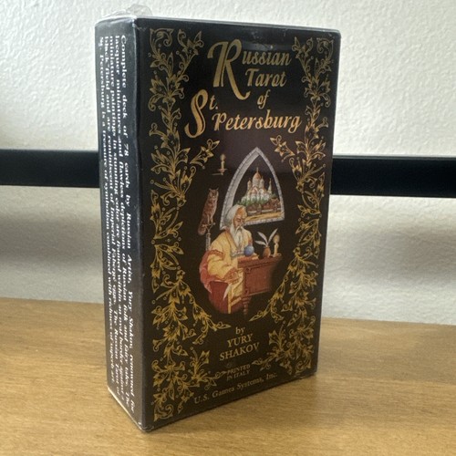 Russian Tarot of St. Petersburg Deck USGS New Sealed - Picture 2 of 5