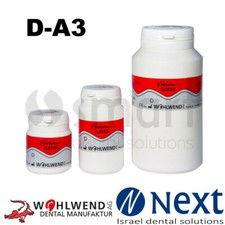 Dental lab ceramic porcelain Vision classic Wohlwend dentin 20/50/250 gr A3