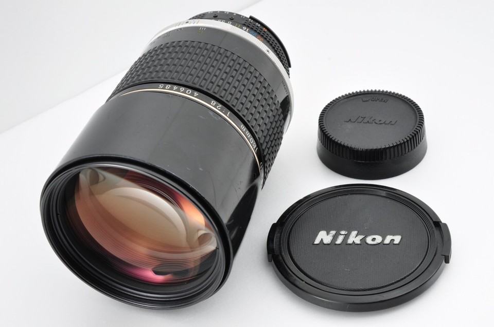 Near MINT] Nikon Ai-S Ais Nikkor ED 180mm f/2.8 Telephoto Lens From
