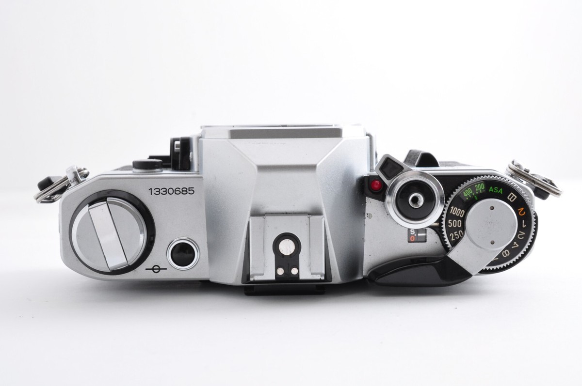 Canon AE-1 Silver / Lens New FD 50mm f/1.8 Excellent+5 SLR