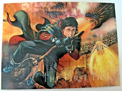 Harry Potter Postkarte & Der Feuerkelch Die erste Aufgabe - Goldenes Drachenei