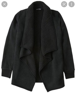 abercrombie sherpa lined cardigan