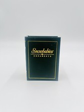 Dept. 56 Snowbabies "Give Someone A Hug" Ornament  Hard Cover Book Box