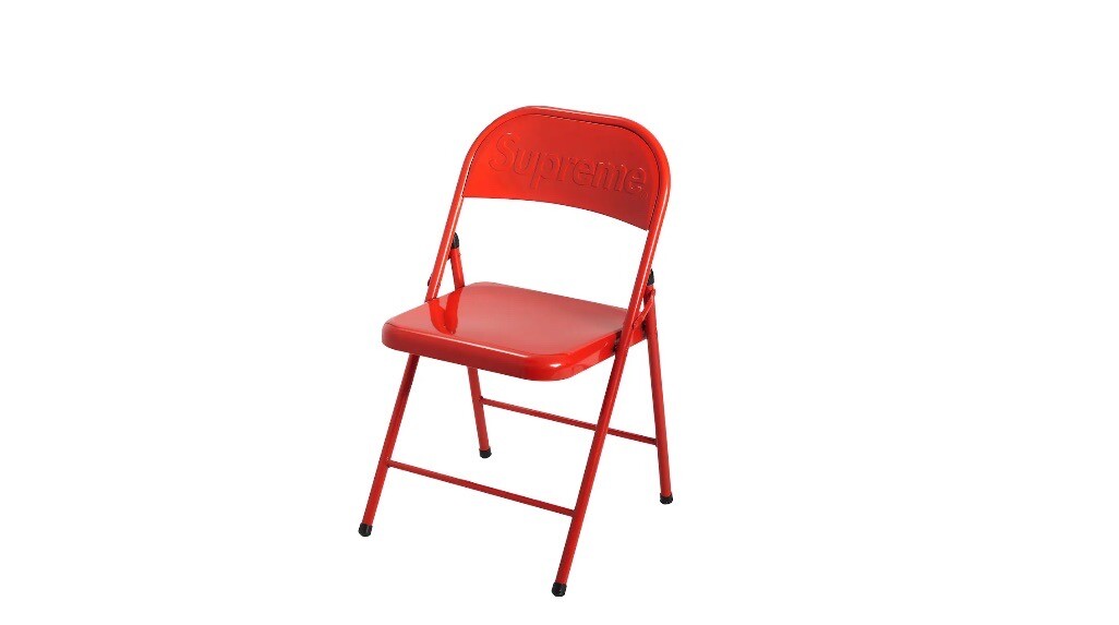 Supreme 20FW week2 Metal Folding Chair Red シュプリーム 折りたたみ