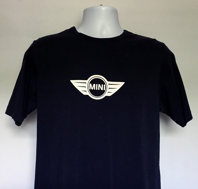 MINI Cooper Car Logo T Shirt Womens XL Black 100 Cotton eBay