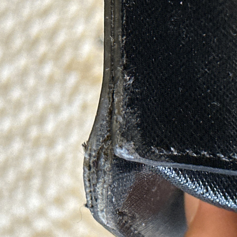 DKNY Black Leather Flap Crossbody/Shoulder Bag with Gold Tone Chain eBay