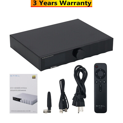SMSL D400 PRO MQA AK4191+AK4499EX XMOS HiFi Audio Decoder Support for DSD512