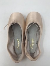 Capezio Satin Ballet Slippers Used Sz 7WW 121