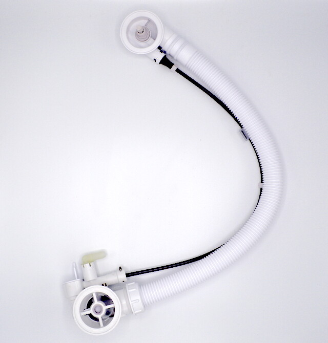 Scarico Lavabo Sifone Tubolare Tecuro Professionale - Con Valvola Ventilazione, Cromato, Attacco 1 1/4 Sifone Per Lavabo - Foto 4