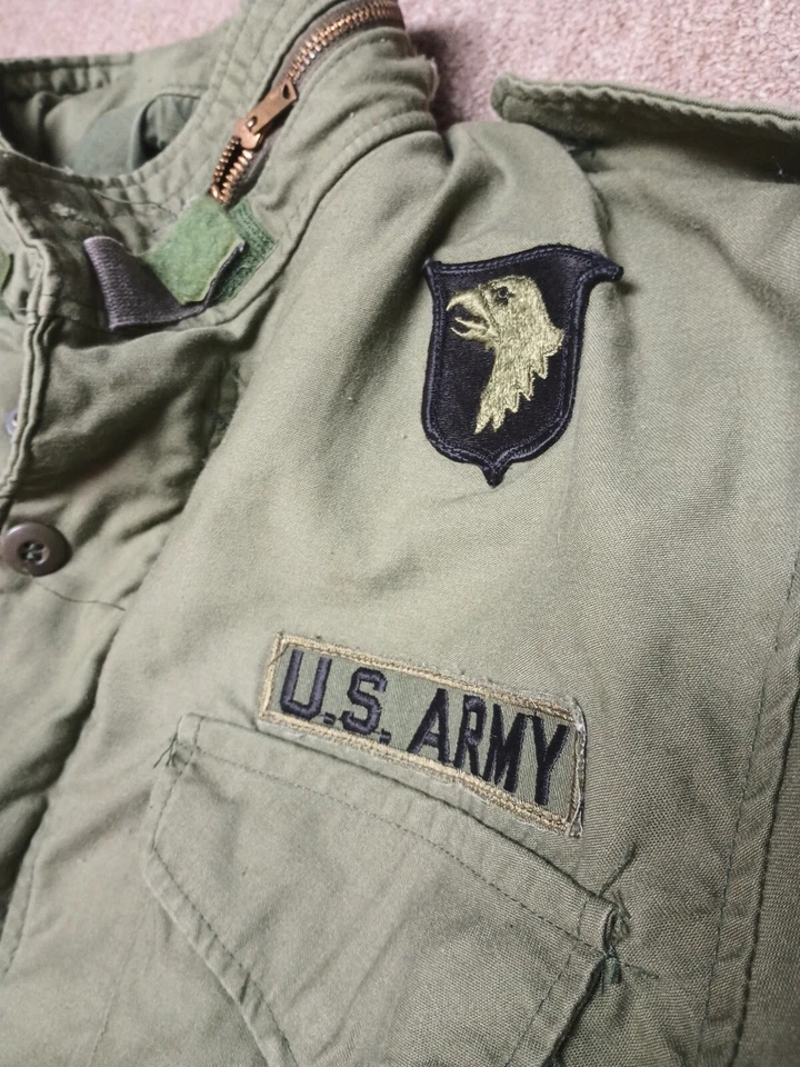 Condor Vintage Army Field Coat Geen Men's Medium Regular Made In USA OG-107 - Image 3 of 4