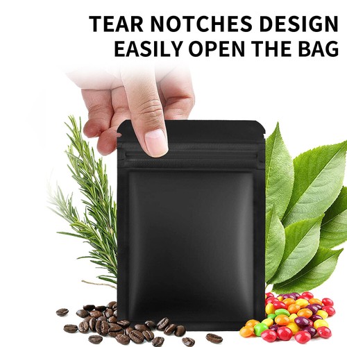 500x Heat Seal Mylar Foil Aluminium Bag Vacuum Seal Storage Food Grade Packaging - Picture 3 of 16