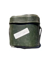 Genuine Romanian Military Army Surplus mess kit Aluminum Pot 2 Piece Camping