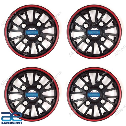 4 Enjoliveurs Noir SPARCO Sicilia 16 Pouces - Norauto