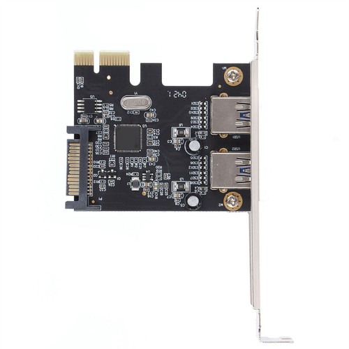 PCIE Expansion Card USB3.0 5Gbps HighDpeed Transmission TwoPort Desktop - Afbeelding 7 van 8