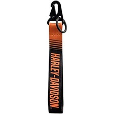 Classic Orange Harley-Davidson Text Wristlet ...
