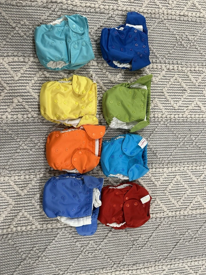 Pañales de tela de arándano - Paquete de 8 Foto 2 de 4