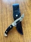CAM III C-1 SAMURAI HUNTING KNIFE BLACK  LEATHER W/SHEATH — photo 5