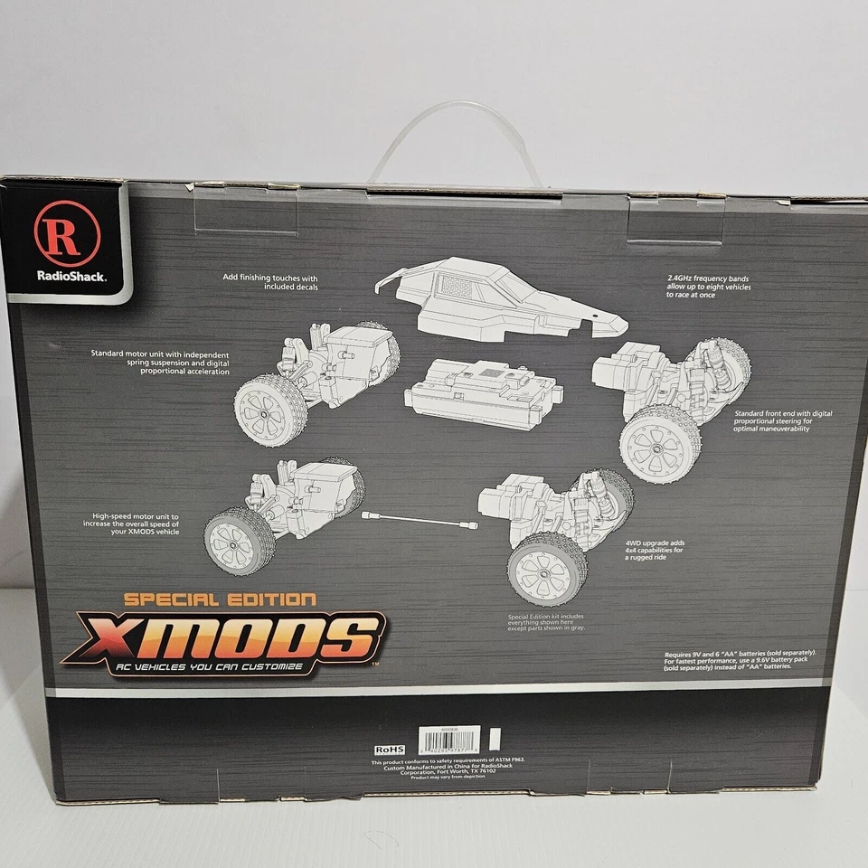 Xmods 1:16 Scale Buggy Special Edition RC Vehicle Kit Parts - Image 3 of 3