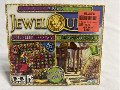 Jewel Quest 2 Pack: Sleepless Star & Seventh Gate by iWin (PC) Windows XP/Vista
