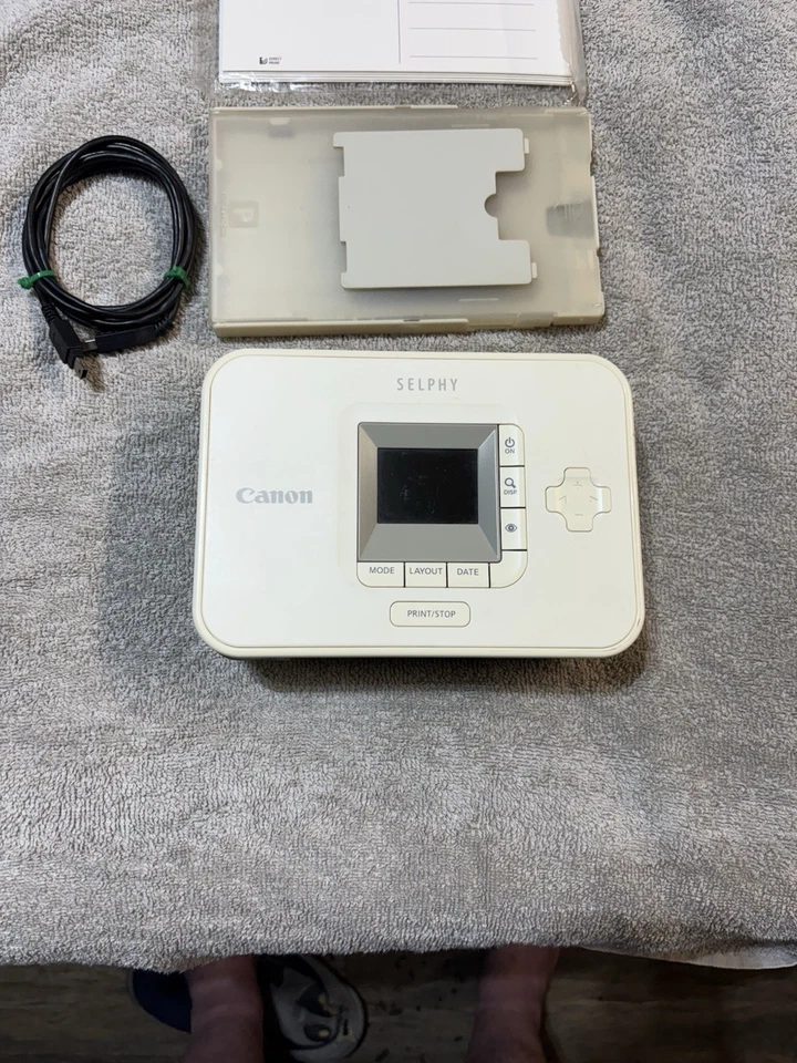 Canon Selphy CA-CP200 Compact Thermal Photo Card Printer Untested - Image 4 of 4