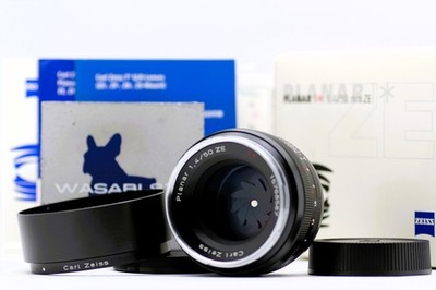 [Fast unbenutzt] Carl Zeiss Planar T * 50 mm F/1.4 ZE Objektiv für Canon EF...