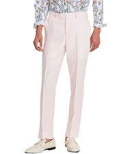 bar III Mens Linen Straight Leg Slacks Dress Pants