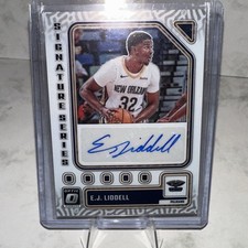 2023-24 Panini Donruss OpticSignature Series E.J.Liddell #SS-LID Holo Prizm (AU)