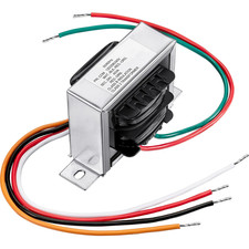 1 Pack 24V 40VA Control Transformer, Primary 120, 208, 240V Secondary 24V, HVAC