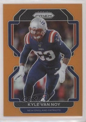 2021 Panini Prizm Orange Prizm 10/249 Kyle Van Noy #101 n0c