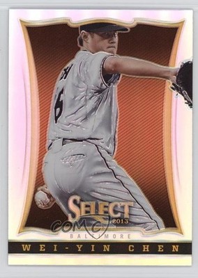 2013 Panini Select Silver Prizm Wei-Yin Chen #83 b4d