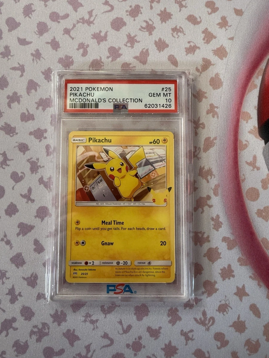 25+ McDonald's Pokémon Pokémon TCG Grade 10 Individual Trading